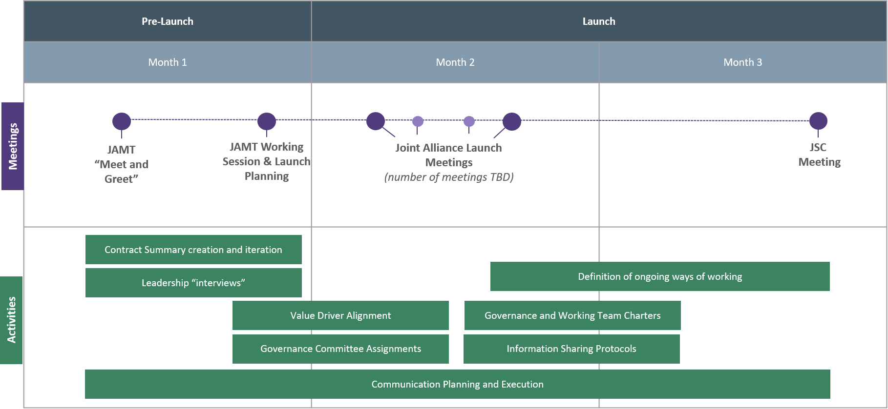 100-day launch plan