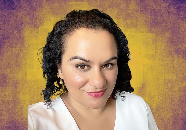 Chanda Andrews_abstract background_saffron