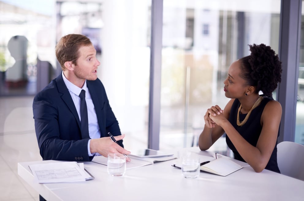 Negotiation training in progress.