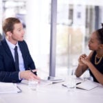 Negotiation training in progress